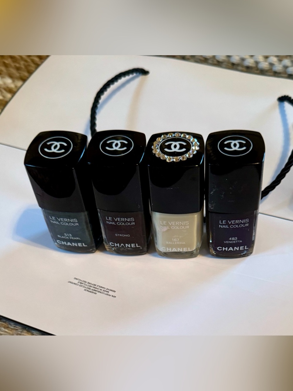 CHANEL Skincare & Nail Collection in Black, White, Gold - Picture 8 of 9
